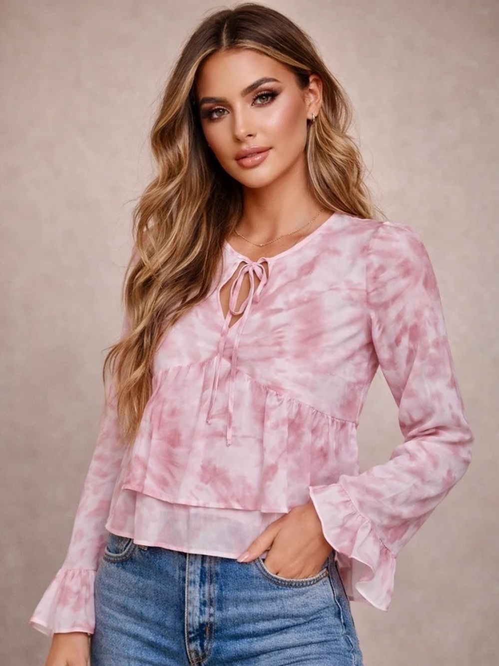 ✨Boho Tie Dye Top✨